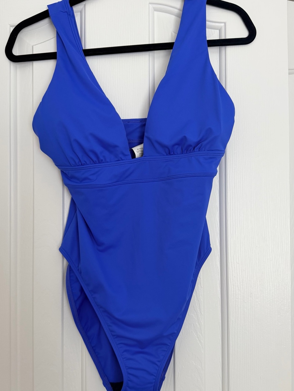 Ladies Ralph Lauren Blue One-Piece Swimsuit